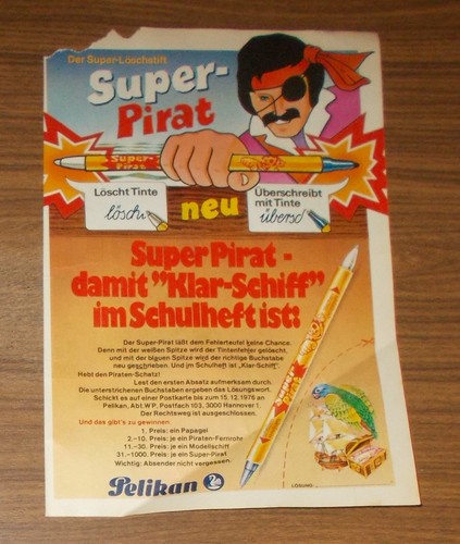 Seltene werbung pelikan - seltene,