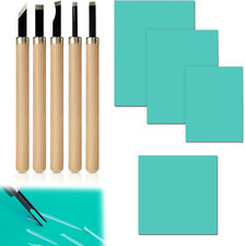 Linoldruck Platte Set mit 4