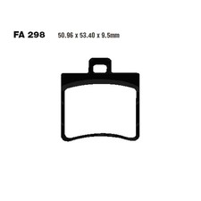 Bremsbeläge Hinterrad für