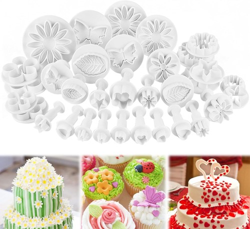 Fondant ausstecher blumen set - fondant,