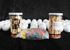 72 Stück Golfbälle Mikado Pinnacle + 2 Pkgn PRO ACE Golf Tees