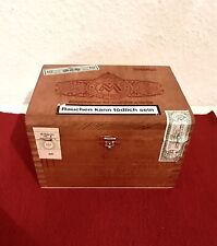 Zigarrenbox Leer Tobacco Maria Mancini Südamerika Tabakwaren Ranch Deko USA KUBA