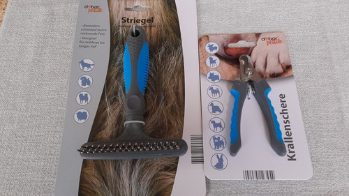 Hundestriegel fellbürste - 1,