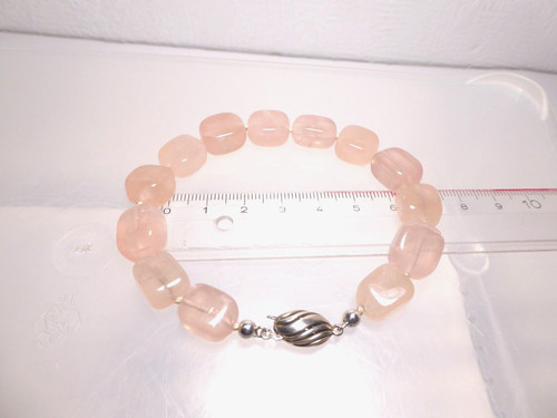 70er rosenquarz armband - 70er, j.