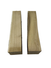 Akazie Drechselholz 2er Set ca 6,5x6,5x30 cm , drechseln , Edleholz , Akazie