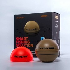 Deeper Smart Sonar Fishfinder Chirp+ 2.0 Echolot GPS Wifi Nightcover NEW OVP