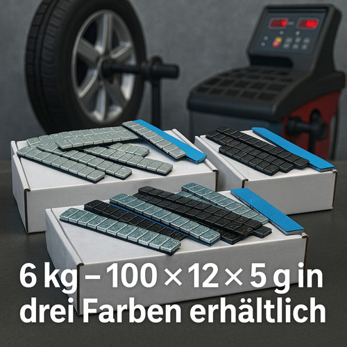 6kg klebegewichte riegel - 6kg,