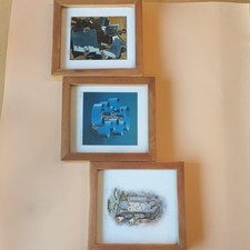 W.Timm /K Larisch/E.Paulmichel Handsigniert 1985 Lufthansa Lithographie 3Stück