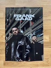 FRANK & SAAD - V "5" POSTER DIN A2 • Deutschrap Hip Hop, Fler, Baba Saad