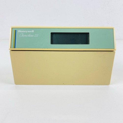 Honeywell chronotherm iii - honeywell,