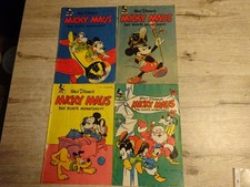 Micky Maus Das Bunte Monatsheft  Nr 1 ,Nr2 ,Nr 3, Nr4 . September 1951