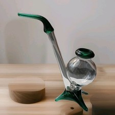 Schnapsglas handgemacht Schnapspfeife Niederbayern Sammler Vintage Unbenutzt 