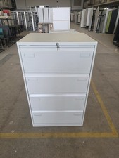 Hängeregisterschrank 4 Auszüge Metall abschließbar 80cm breit