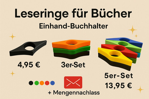 Daumen buch seitenhalter für - buch,