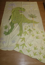  2 Tlg. IKEA Dino Dinosaurier Bettwäsche 140x200 ,80x80
