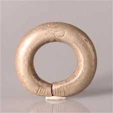 13557 Alte Tuareg Ring Silberlegierung Haarschmuck 49 Gr. Agadez Niger
