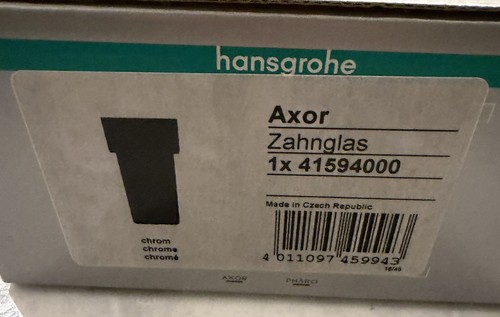 Hansgrohe becher glas axor uno - hansgrohe,
