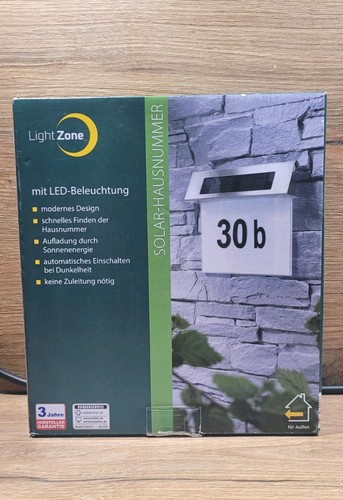 Solar hausnummernleuchte led - solar,