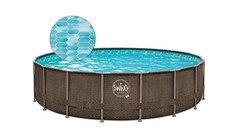 Frame-Pool rund 549 x 132 cm