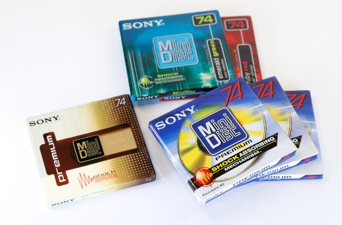 Sony premium 74er minidisc - 6x,
