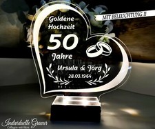 Geschenk Goldene Hochzeit 50