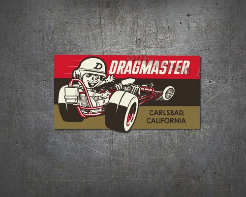 Dragmaster aufkleber - aufkleber,
