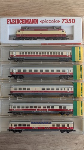 Tee zug - tee, (rot/beige)