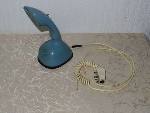 Vintage telefon hellblau - telefon, lm
