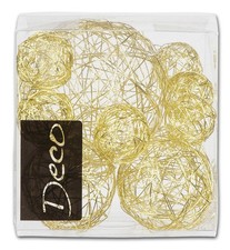 DRAHT-BÄLLE Set 10 tlg