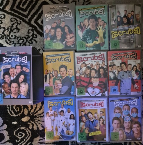 Scrubs dvd box - scrubs,