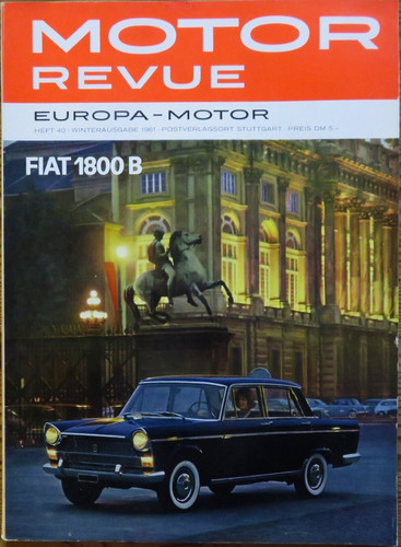 Motor revue heft - revue, 40