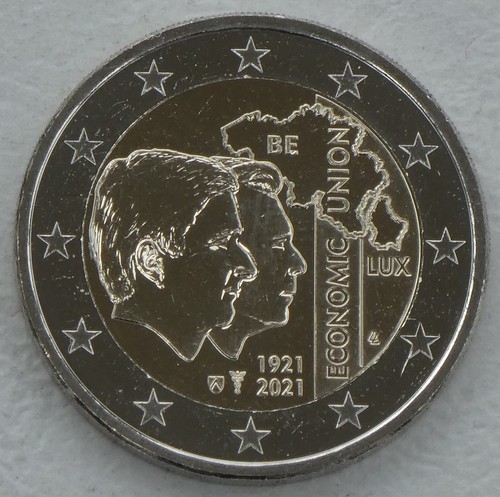 Euro gedenkmünze belgien - 2,