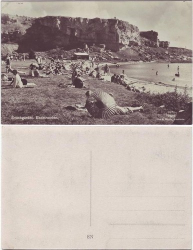 Postcard wisby visby foto - wisby, ak