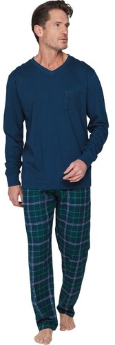 Herren schlafanzug baumwolle - schlafanzug,