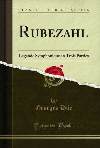 Rubezahl légende symphonique - rubezahl:,