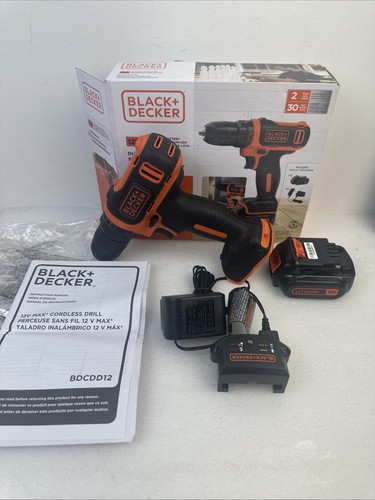 Black decker bdcdd12c 12v - black+decker,