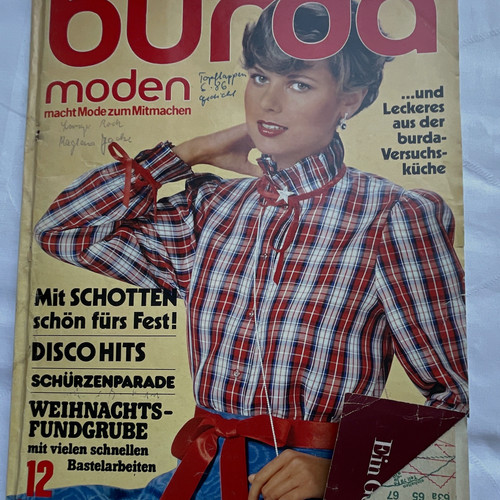 Burda moden zeitschrift - burda,