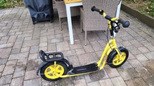 Puky Roller gelb mit Luftreifen, kleiner Sitz bzw Gepäckträger