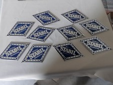 10 Aufsteller von Metall Stabil Baukasten .