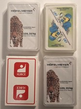 4 x Kartenspiel Skat Skatspiel