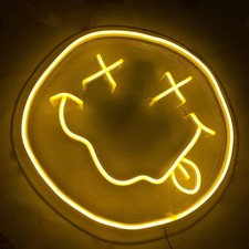 Crazy Smiley Face LED Neon