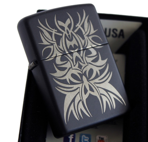 Zippo lighter tattoo mark - lighter,