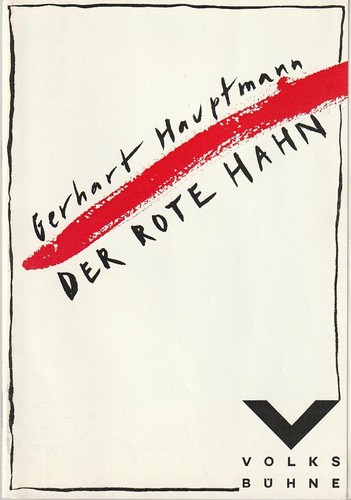 Programmheft gerhart hauptmann - programmheft,