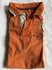 Napapijri Freizeit Herren Polo T-Shirt Gr. M, Orange