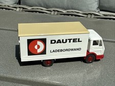 Wiking 1:87 H0 Mercedes-Benz  MB 1017 Koffer DAUTEL Ladebordwand ohne OVP LKW 65