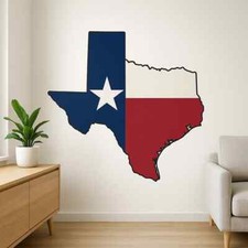 Texas Karte & Flagge
