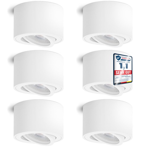 Aufbauleuchte smol - 6x,