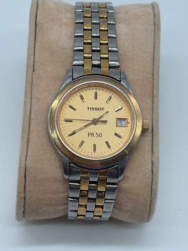 Tissot uhr pr50 bicolor - pr50, stahl