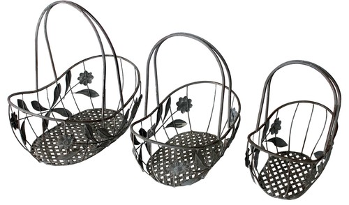 Deko korb set blumenkorb - deko-korb-set,