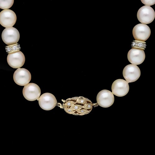 Collier brillanten - 4,00, ct.
